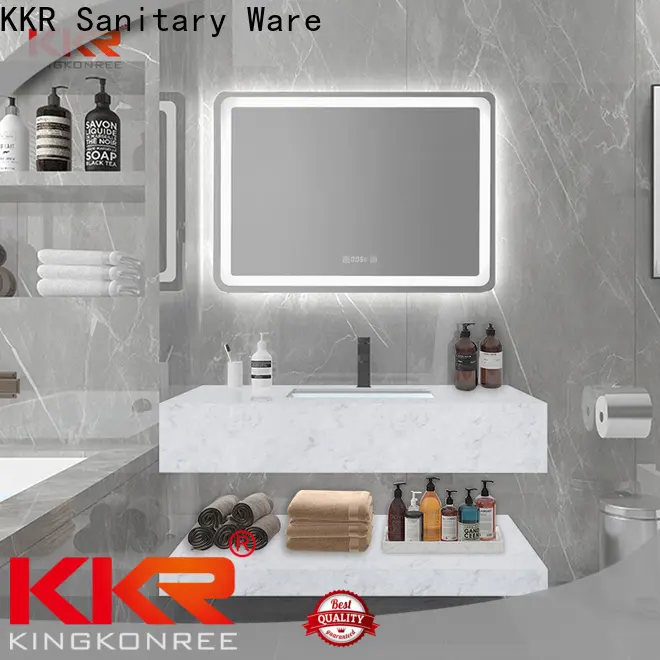 KingKonree wall hung cloakroom sink design for hotel 1