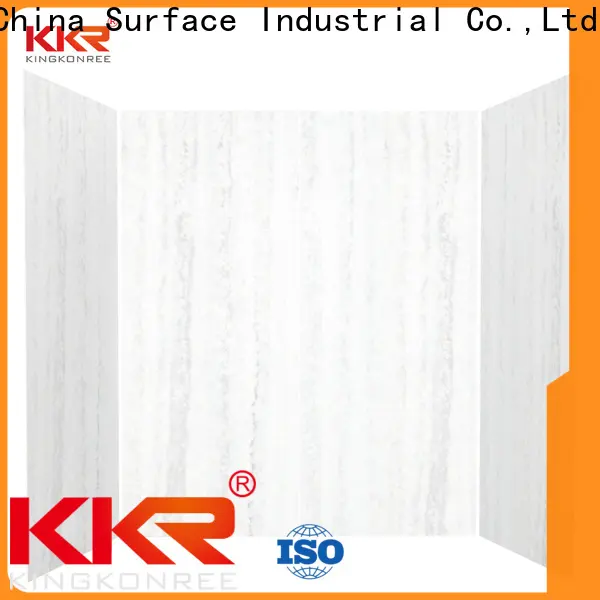 KingKonree wood coral bathroom decor manufacturer for public toilets 1