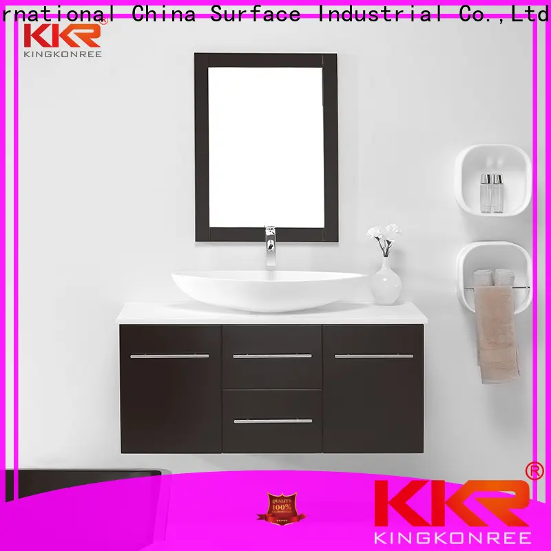 KingKonree basin with cabinet latest design for hotel 1