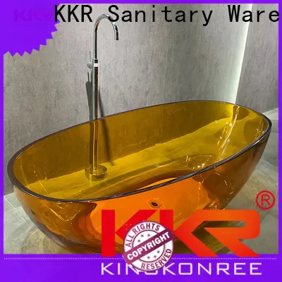 KingKonree freestanding bath tub free design for hotel 1