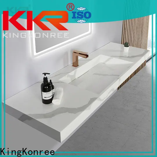 KingKonree trough wall mounted sink sink for toilet 1