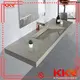 small square wall hung basin sink for bathroom 1