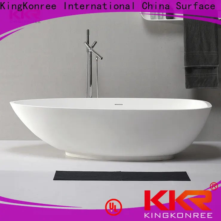 white rectangular freestanding bathtub ODM for shower room 1