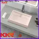 KingKonree marble table top wash basin manufacturer for hotel 1