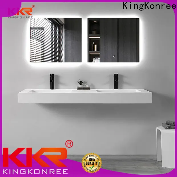 KingKonree concrete black wall sink manufacturer for toilet 1