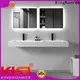 KingKonree concrete black wall sink manufacturer for toilet 1