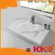 european wall hung bathroom basin customized for toilet 1