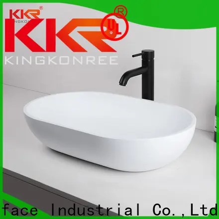 KingKonree approved round above counter basin customized for home 1