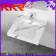 KingKonree rectangle round wall hung basin manufacturer for hotel 1