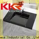 KingKonree wall hung corner sink manufacturer for bathroom 1