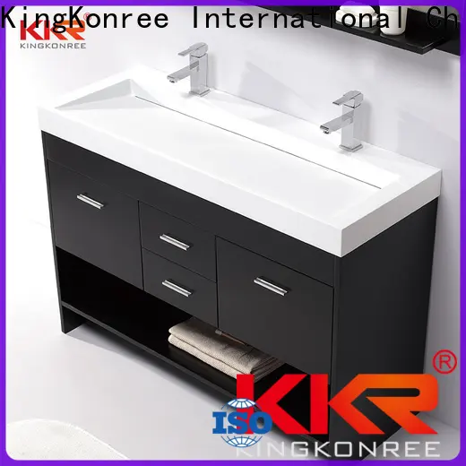 acrylic bathroom basin cupboard customized for motel 1