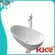 KingKonree on-sale stone resin bathtub free design for bathroom 1