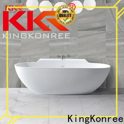 KingKonree standard white freestanding tub manufacturer for shower room 1