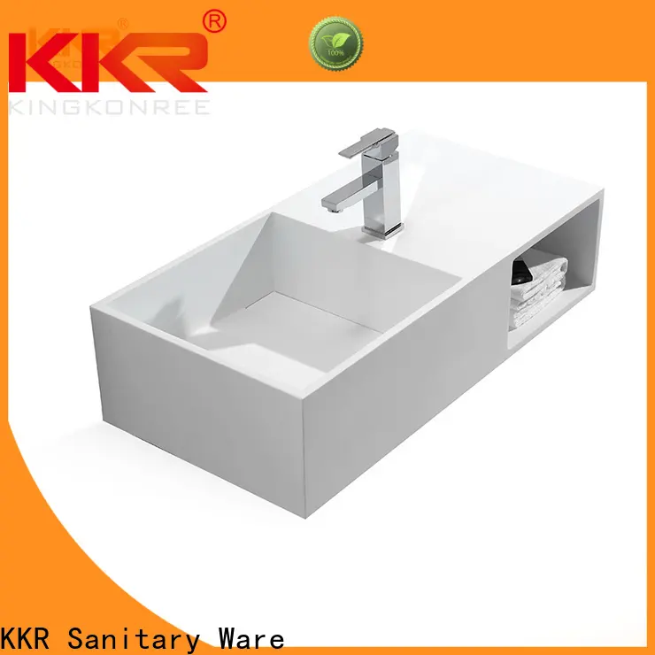 KingKonree furniture wall mounted pedestal sink supplier for home 1