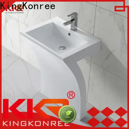 KingKonree bathroom free standing basins factory price for hotel 1