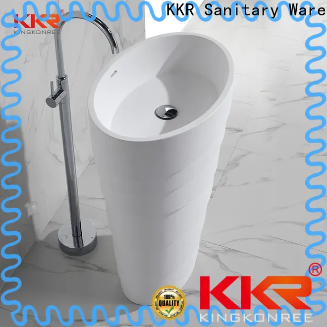 coat floor standing basin unit customized for hotel 1