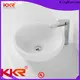 sanitary ware bathroom above counter basins cheap sample for hotel 1