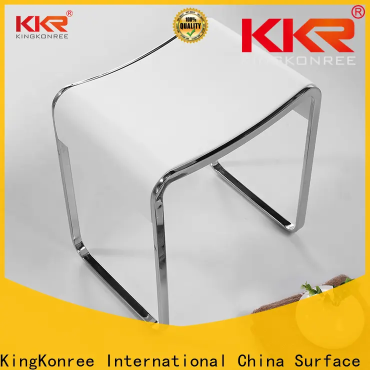 KingKonree artificial bathroom shower stool factory for room 1