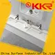KingKonree rectangle pedestal sink wall bracket supplier for home 1