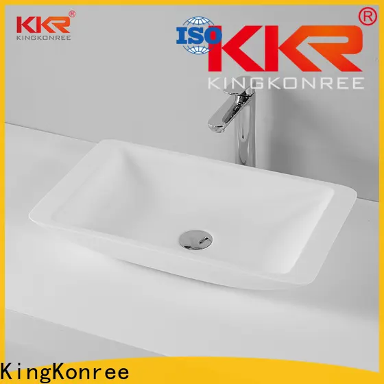 KingKonree white bathroom countertops and sinks cheap sample for room 1