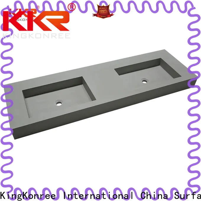 KingKonree wall hung basin sink sink for hotel 1
