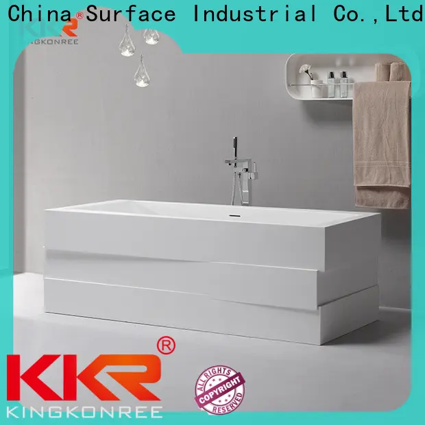 KingKonree quality corner tub custom for hotel 1