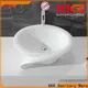 black above counter bathroom sink bowls at discount for restaurant 1