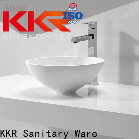 durable above counter square bathroom sink at discount for room 1