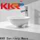 durable above counter square bathroom sink at discount for room 1