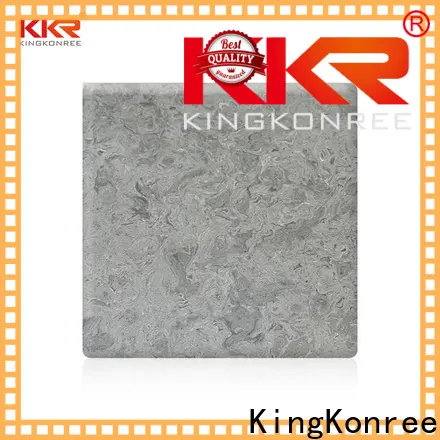 black solid surface sheet slabs design for indoors 1