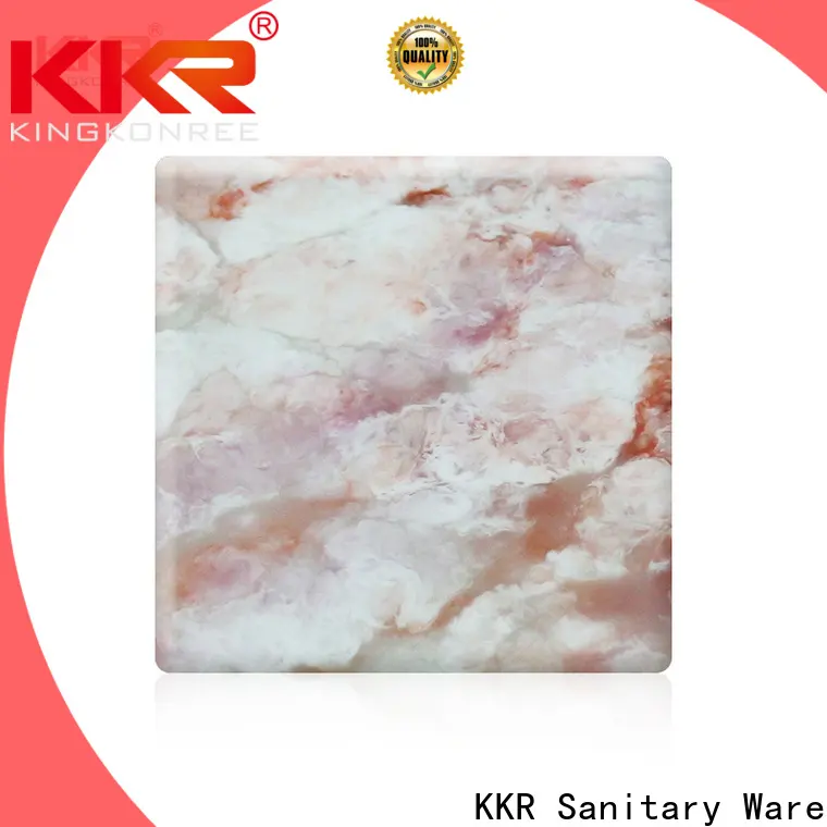 KingKonree popular solid surface sheets design for hotel 1