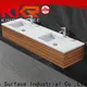 KingKonree resin pedestal basin cabinet supplier for toilet 1