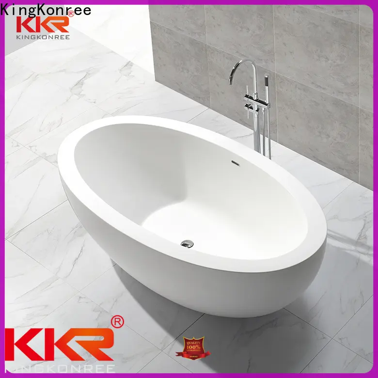 KingKonree small freestanding soaking tub OEM for family decoration 1