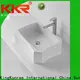 KingKonree black bathroom countertops and sinks design for restaurant 1
