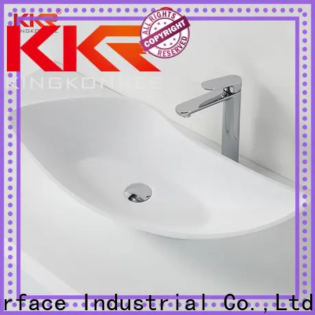 KingKonree pure small countertop basin design for home 1