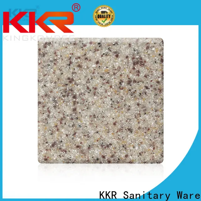 KingKonree hot selling discount solid surface sheets manufacturer for hotel 1