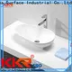 KingKonree small above counter bathroom sinks design for room 1