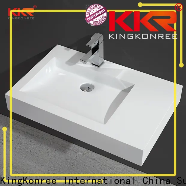 selling wall mounted basin with towel rail manufacturer for bathroom 1