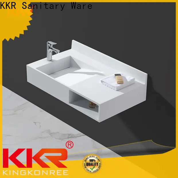 KingKonree acrylic wall mounted sink brackets design for toilet 1