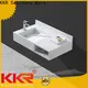 KingKonree acrylic wall mounted sink brackets design for toilet 1