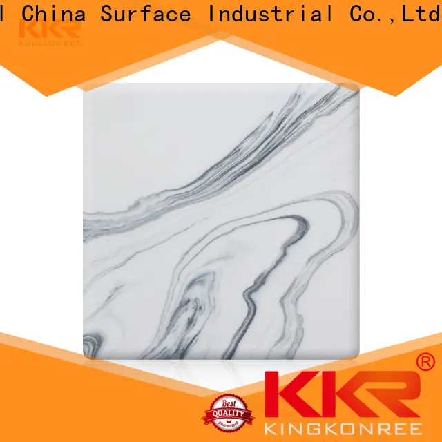 KingKonree wholesale solid surface sheets customized for room 1
