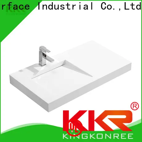 furniture wall hung basin 400mm customized for hotel 1