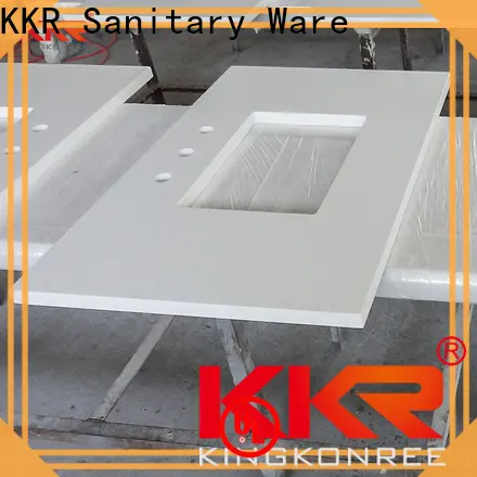 KingKonree countertop white bathroom countertops manufacturer for bathroom 1