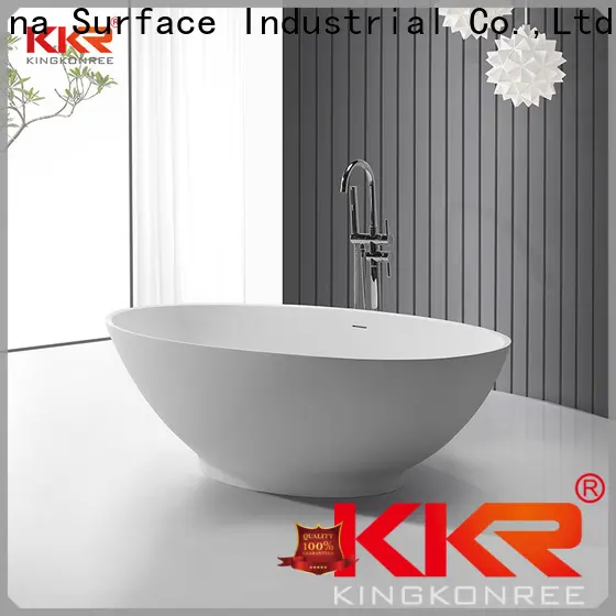 standard solid surface bathtub at discount for family decoration 1