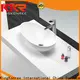 KingKonree excellent above counter basin round cheap sample for home 1