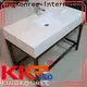 KingKonree back bathroom double sink countertop latest design for motel 1