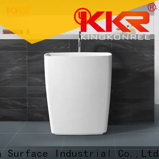 rectangle free standing sink bowl supplier for bathroom 1