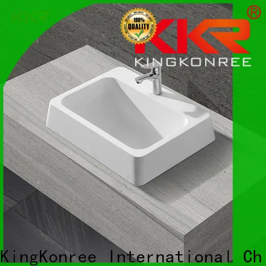 KingKonree excellent above counter basins manufacturer for hotel 1
