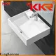KingKonree solid small wall hung basin manufacturer for home 1