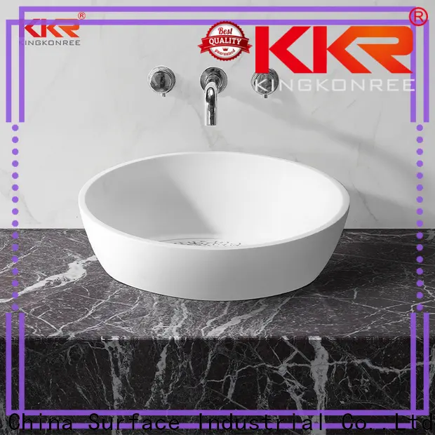KingKonree elegant above counter bathroom sink bowls at discount for home 1